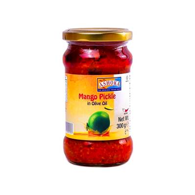 ASHOKA PICKLE DE MANGUE À L' HUILE D'OLIVE 300g