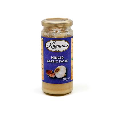 KHANUM PÂTE D'AIL 210g