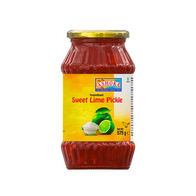 ASHOKA PICKLE DE CITRON SUCRÉ DU RAJASTHAN 500g