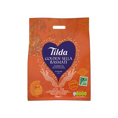 TILDA GOLDEN SELLA RIZ BASMATI ÉTUVÉ 5kg