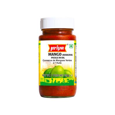 PRIYA PICKLE DE MANGUE AVAKAYA 300g