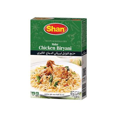 SHAN MALAY CHICKEN BIRYANI 120g Mélange d'épices