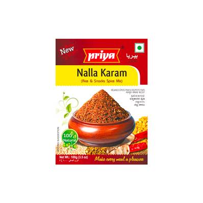 PRIYA NALLA KARAM POWDER 100g