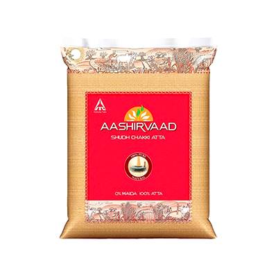 AASHIRVAAD CHAKKI ATTA FARINE DE BLÉ 5kg