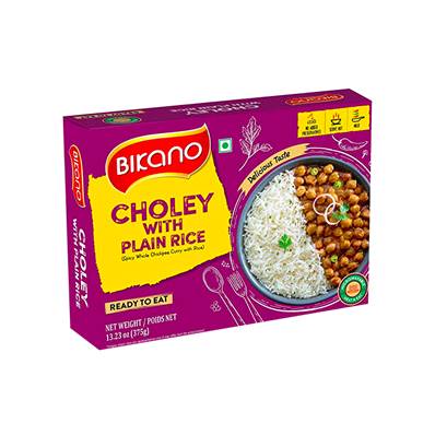 BIKANO COMBO RIZ BASMATI & CURRY DE POIS CHICHES 375g