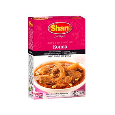 SHAN KORMA MASALA 50g Mélange d'épices