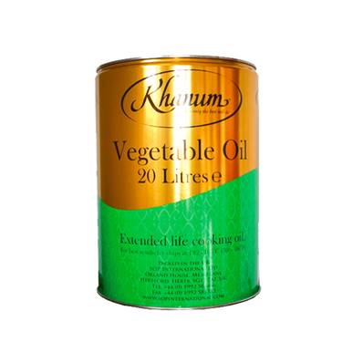 KHANUM HUILE VÉGÉTALE 12.5kg