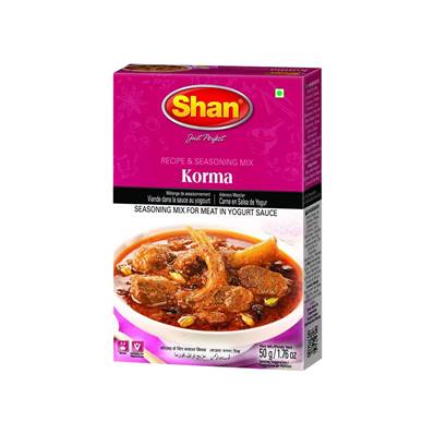 SHAN KORMA MASALA 100g Mélange d'épices