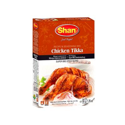 SHAN POULET TIKKA MASALA 50g Mélange d'épices