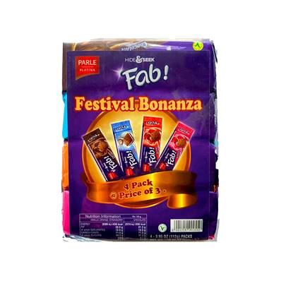 PARLE FAB 3+1 PARFUMS 448g