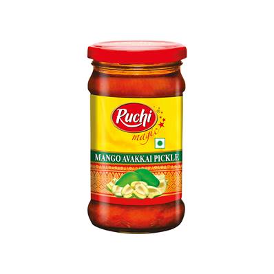 RUCHI PICKLE DE MANGUE AVVAKAI GROS MORCEAUX 300g
