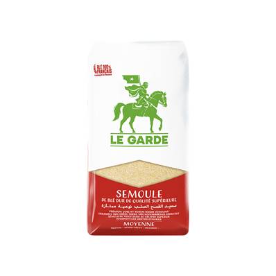 LE GARDE SEMOULE DE BLÉ MOYENNE 1kg