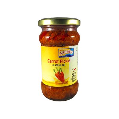 ASHOKA PICKLE DE CAROTTES À L' HUILE D'OLIVE 300g