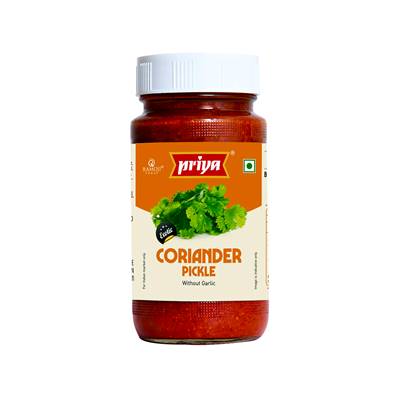 PRIYA PICKLE DE CORIANDRE 300g