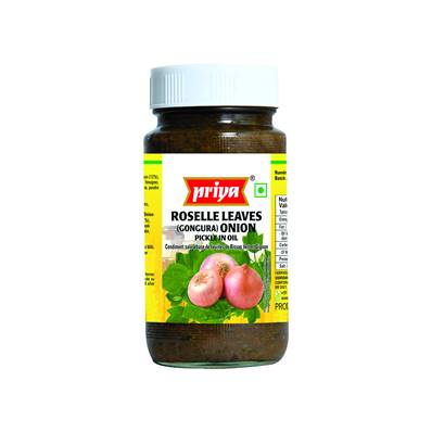 PRIYA PICKLE DE BISSAP VERT ET OIGNON 300g