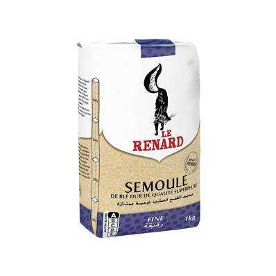 LE RENARD SEMOULE DE BLÉ FINE 1kg