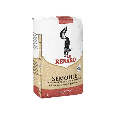 LE RENARD SEMOULE DE BLÉ MOYENNE 1kg