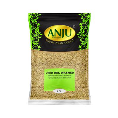 ANJU URID DAL WASHED INDE 2kg