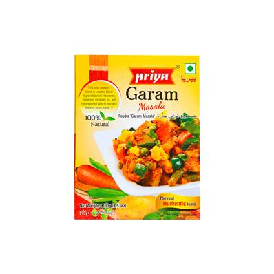 PRIYA GARAM MASALA EN POUDRE 100g