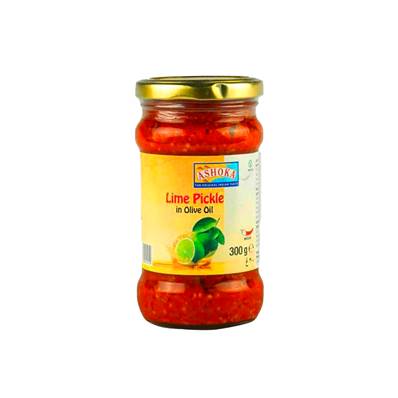 ASHOKA PICKLE DE LIME À L' HUILE D'OLIVE 300g