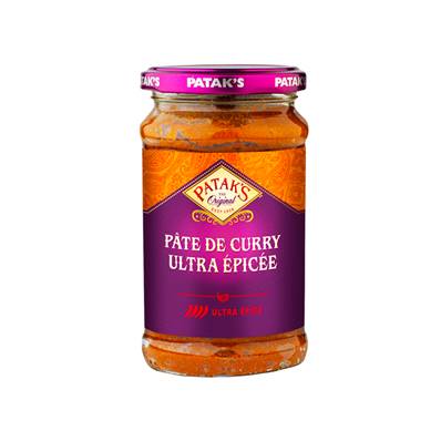 PATAK'S PÂTE D'ÉPICES CURRY FORT 283g