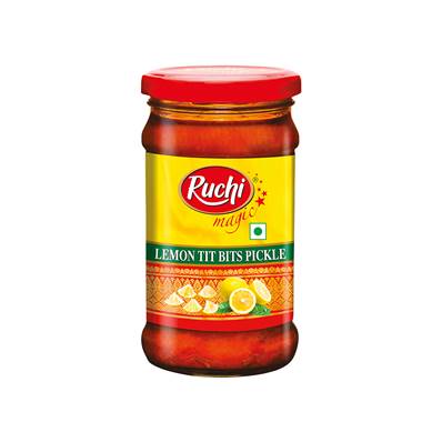 RUCHI PICKLE DE CITRON VERT PETITS MORCEAUX 300g