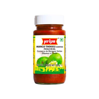 PRIYA PICKLE DE MANGUE THOKKU S300g