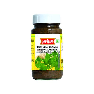 PRIYA PICKLE DE BISSAP VERT 300g