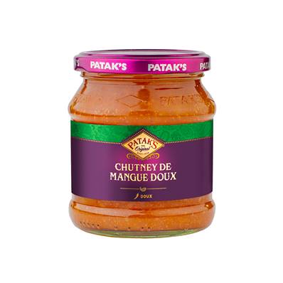 PATAK'S CHUTNEY DE MANGUE DOUX 340g