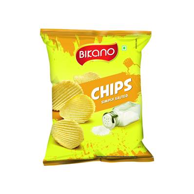 BIKANO CHIPS SIMPLY SALTED 60g