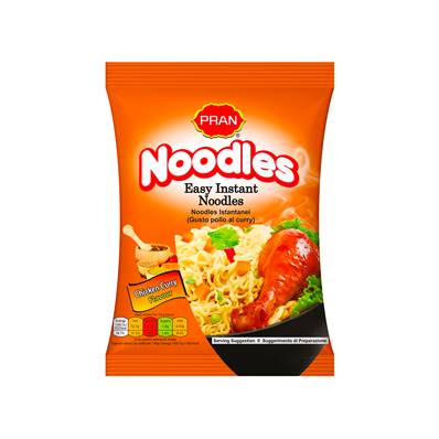 PRAN NOUILLES ARÔME POULET AU CURRY 70g