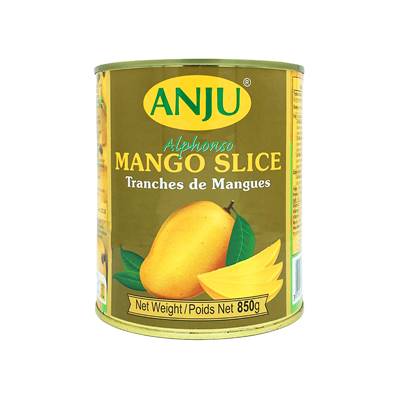 ANJU TRANCHES DE MANGUES ALPHONSO 850g