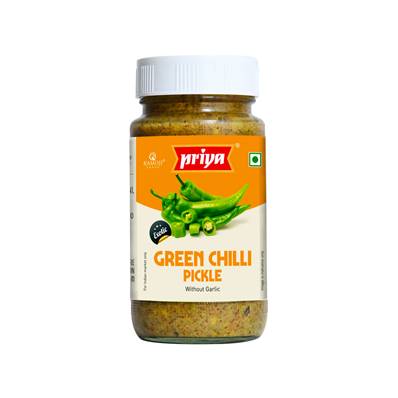 PRIYA PICKLE DE PIMENT VERT 300g