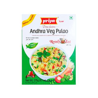 PRIYA ANDHRA VEGETABLE PULAO 275g