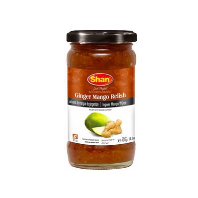 SHAN CHUTNEY DE MANGUE-GINGEMBRE 400g
