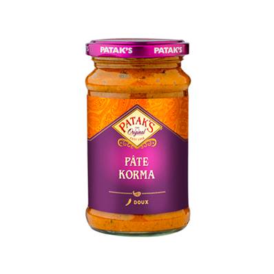 PATAK'S PÂTE D'ÉPICES KORMA 283g